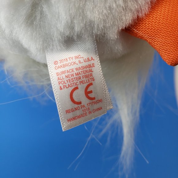 "Gracie" the Swan VelveTy Beanie Baby - Picture 11 of 11